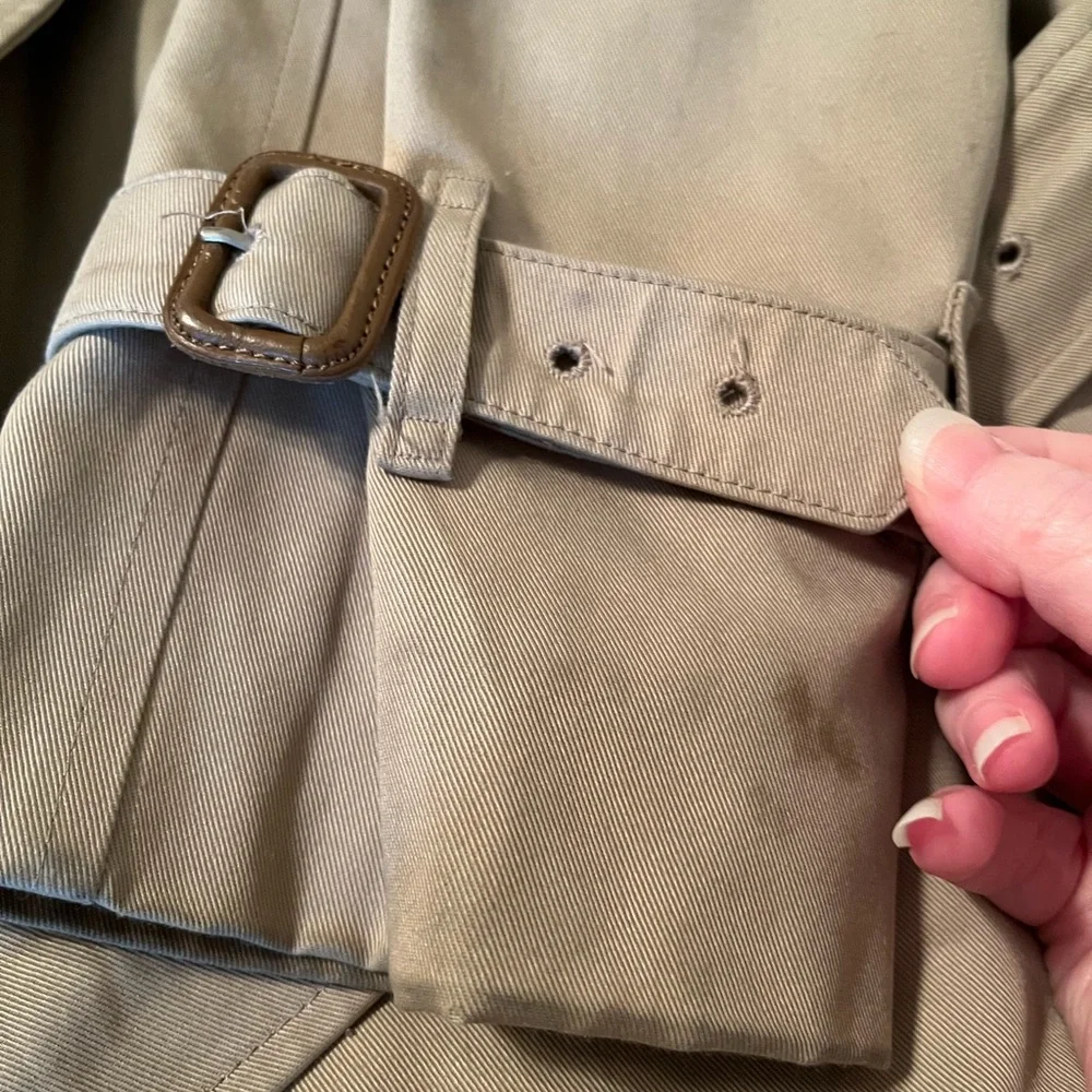 Burberry Wool Trenchcoat 12 XXL - Picture 7 of 16